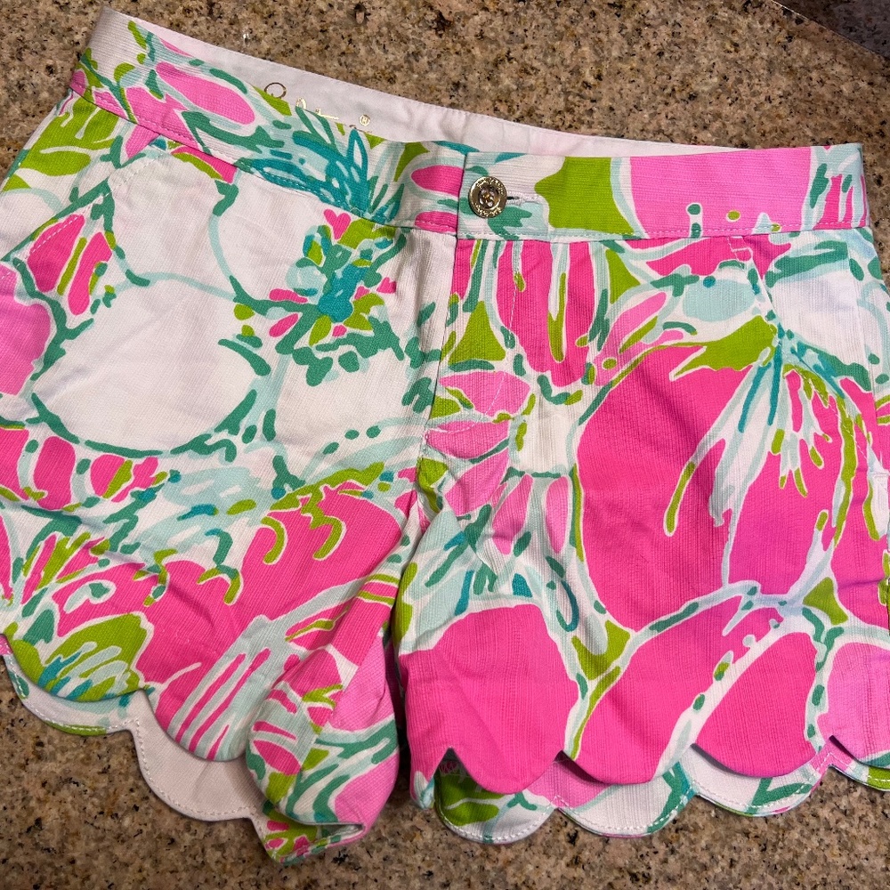 Lilly Pulitzer The Buttercup Shorts 0